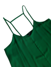 Blusa verde de tiras