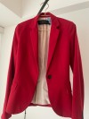 Blazer Zara Rojo