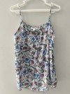 Blusa tiras floreada