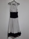 Vestido black & white