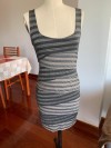 Vestido sport a rayas