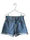 Short denim celeste